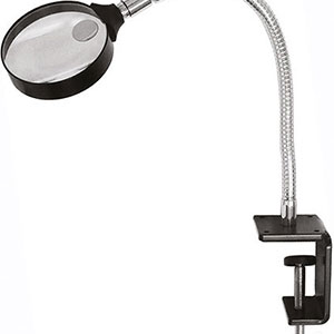 3687E - STAND MAGNIFIER WITH FLEXIBLE GOOSENECK - Prod. SCU